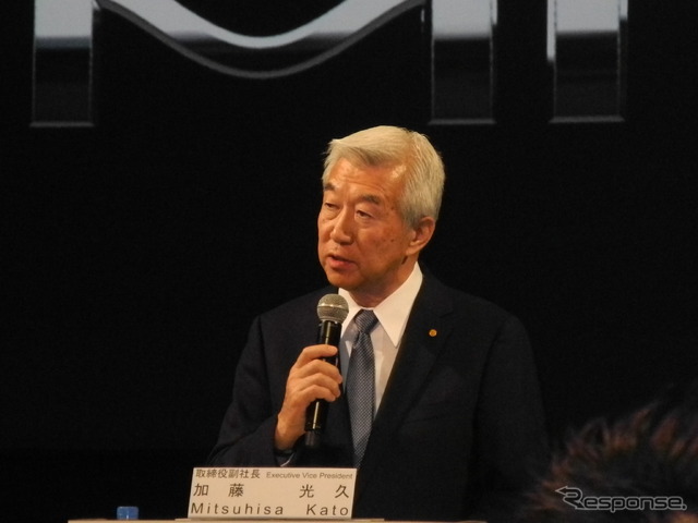 トヨタ自動車の加藤光久副社長