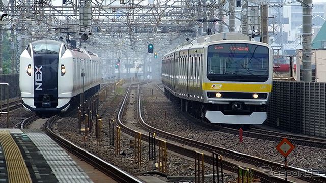 総武線を走るE231系