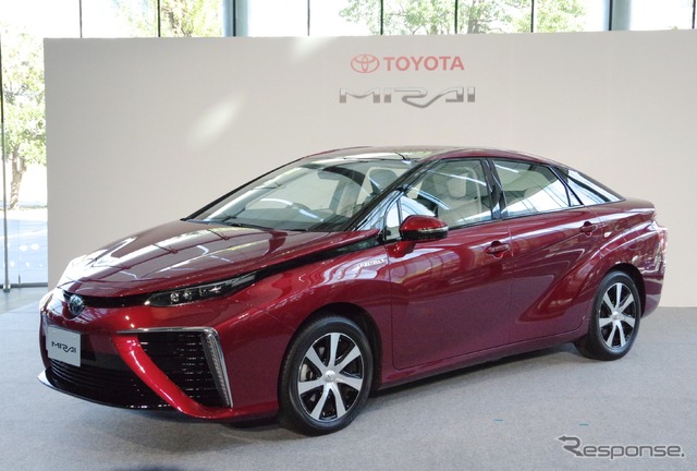 トヨタ自動車のFCV「MIRAI」