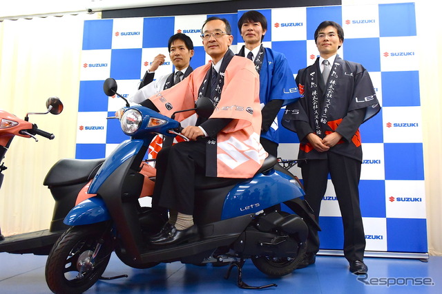 スズキ二輪 濱本英信 代表取締役社長