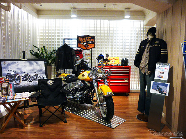 日本橋三越本店の期間限定イベント「もう一度オートバイ! バイクライフのススメ」(11月19日~12月2日)