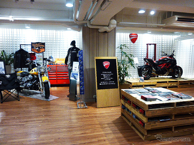 日本橋三越本店の期間限定イベント「もう一度オートバイ! バイクライフのススメ」(11月19日~12月2日)