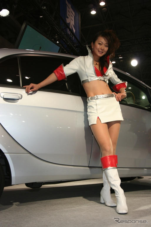 【東京オートサロン06】コンパニオン写真蔵…その38、三菱自動車