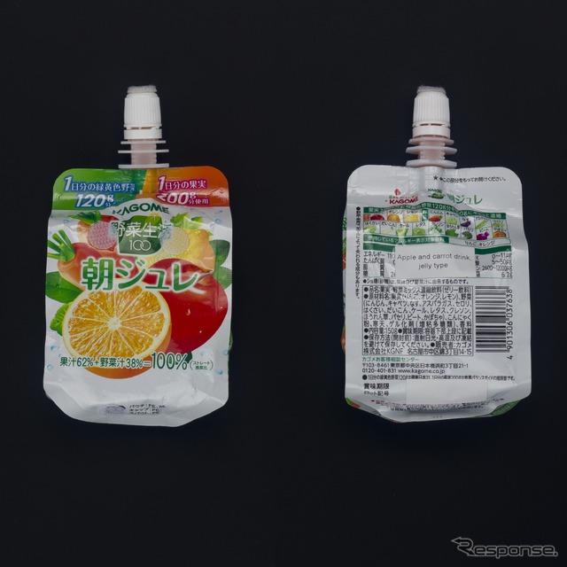 果実・野菜飲料ゼリー出典：JAXA