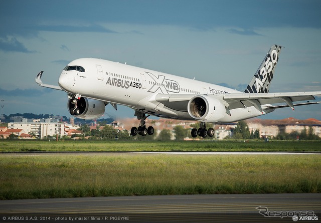 アジア地域でもデモ飛行を開始したエアバスA350-900