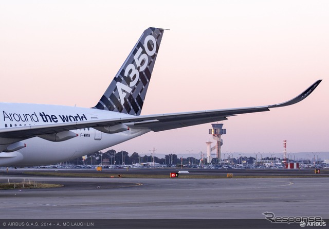 アジア地域でもデモ飛行を開始したエアバスA350-900