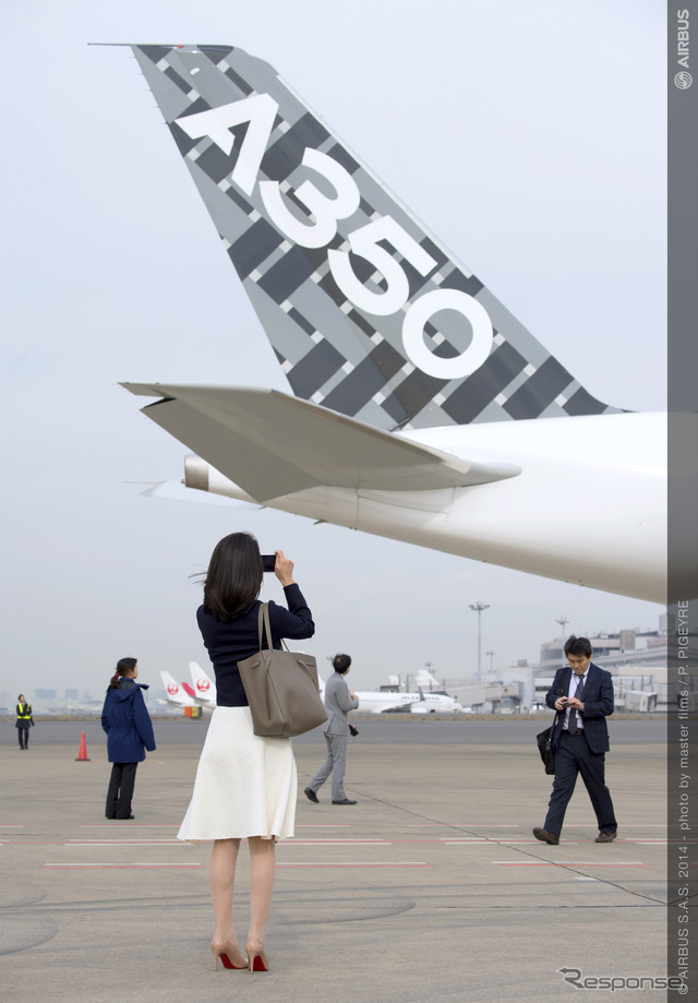 アジア地域でもデモ飛行を開始したエアバスA350-900