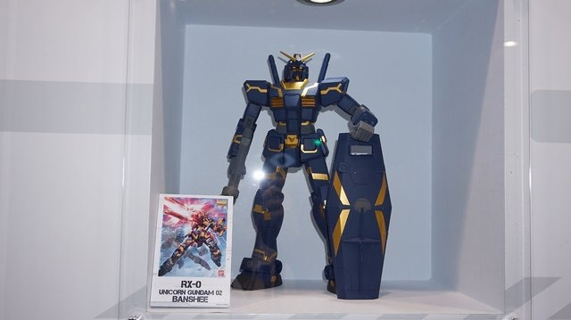 【G-STAR 2014】ガンダムをグフやユニコーン風にアレンジ!「RX-78-2」が36体立ち並ぶガンプラコーナーが熱い