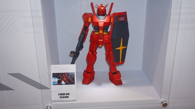 【G-STAR 2014】ガンダムをグフやユニコーン風にアレンジ!「RX-78-2」が36体立ち並ぶガンプラコーナーが熱い
