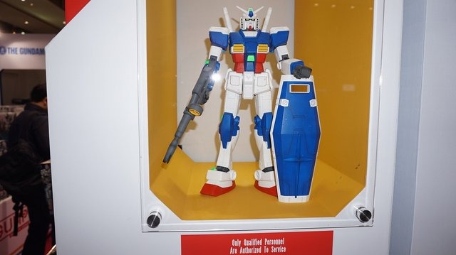 【G-STAR 2014】ガンダムをグフやユニコーン風にアレンジ!「RX-78-2」が36体立ち並ぶガンプラコーナーが熱い
