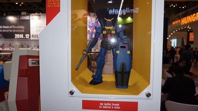 【G-STAR 2014】ガンダムをグフやユニコーン風にアレンジ!「RX-78-2」が36体立ち並ぶガンプラコーナーが熱い