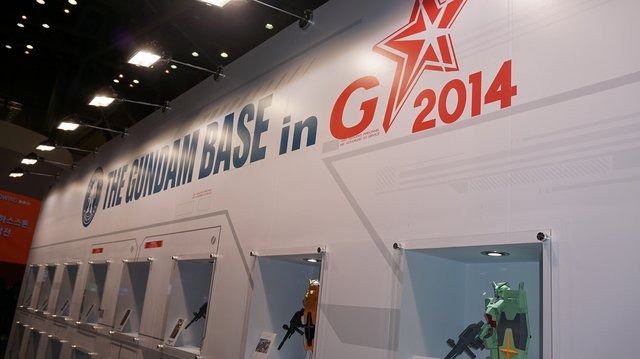 【G-STAR 2014】ガンダムをグフやユニコーン風にアレンジ!「RX-78-2」が36体立ち並ぶガンプラコーナーが熱い