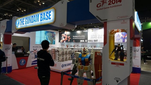 【G-STAR 2014】ガンダムをグフやユニコーン風にアレンジ!「RX-78-2」が36体立ち並ぶガンプラコーナーが熱い