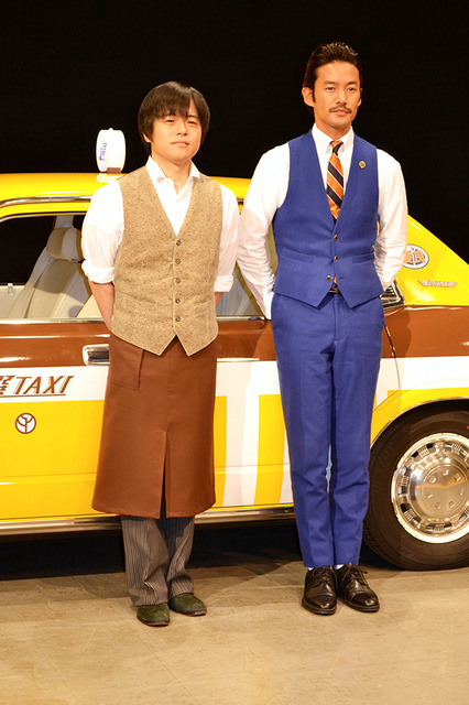 バカリズム&竹野内豊/ドラマ「素敵な選TAXI」制作発表