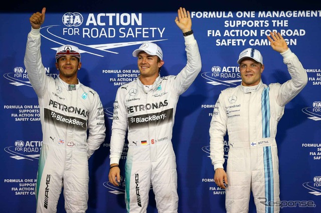 F1 アブダビGP予選(22日)