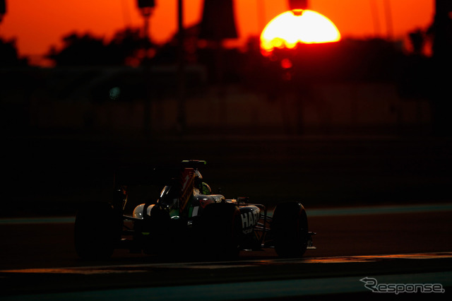 F1 アブダビGP予選(22日)