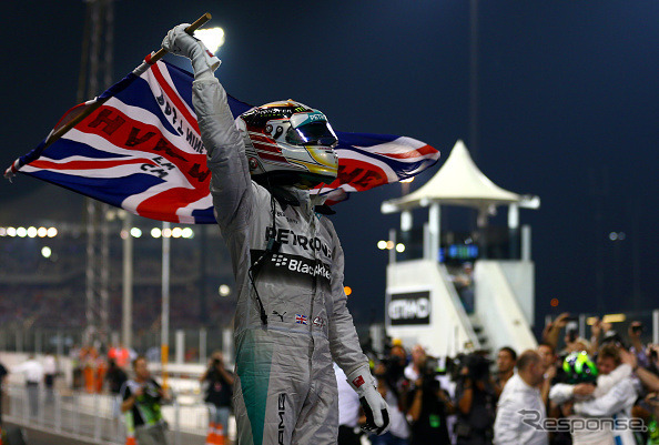 ルイス・ハミルトン(F1 アブダビGP)