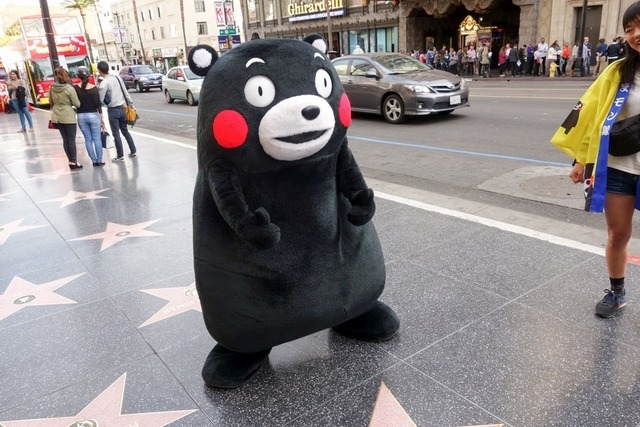 くまモン、ハリウッド訪問