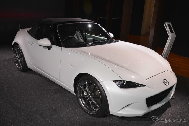 新型 マツダ ロードスター 北米仕様(ロサンゼルスモーターショー14)
