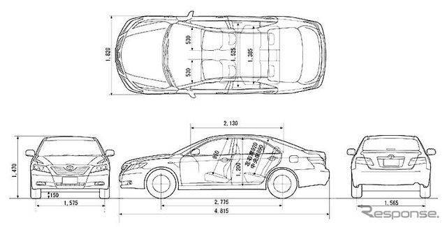 【トヨタ カムリ 新型発表】世界基準のパッケージ