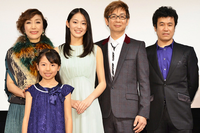 吉本実憂&山寺宏一&山村美智&高橋美波&五藤利弘(監督)/『ゆめはるか』完成披露試写会