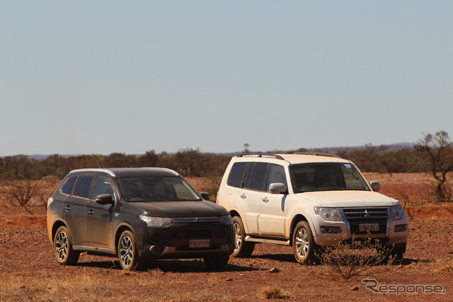 三菱 アウトランダーPHEV(オーストラレーシアンサファリ2014)
