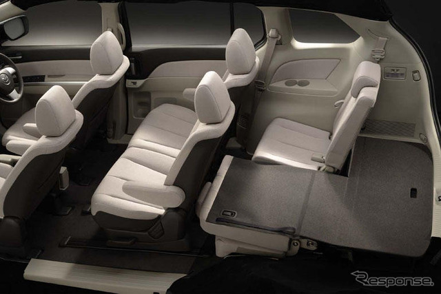 【マツダ MPV 新型発表】二代目カラクリシート