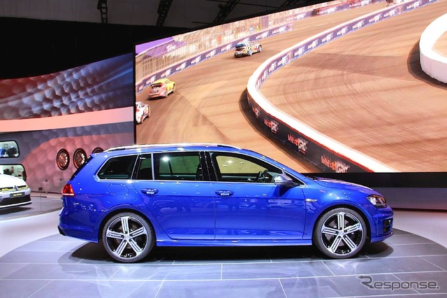 VW ゴルフ R ヴァリアント(ロサンゼルスモーターショー14)