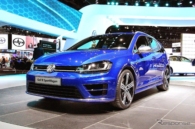 VW ゴルフ R ヴァリアント(ロサンゼルスモーターショー14)
