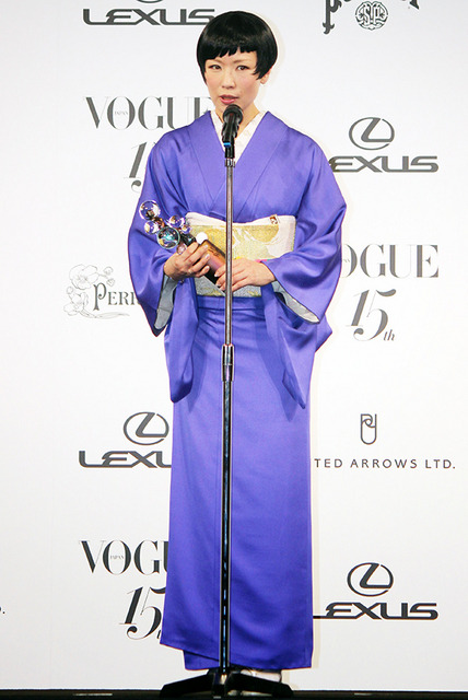 椎名林檎(音楽家)/「VOGUE JAPAN Women of the Year 2014」授賞式