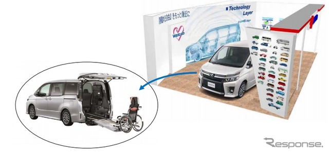 トヨタ車体ブース(イメージ)