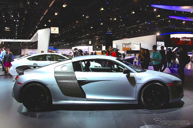 アウディ R8コンペティション(ロサンゼルスモーターショー14)