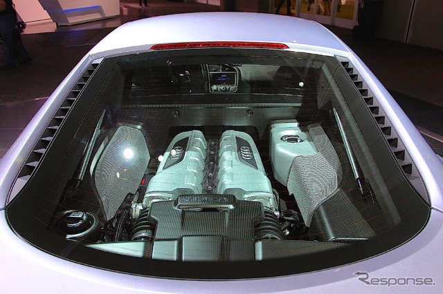 アウディ R8コンペティション(ロサンゼルスモーターショー14)