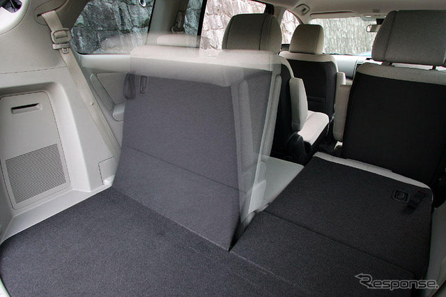 【マツダ MPV 新型発表】サードシートは格納方法が変わった