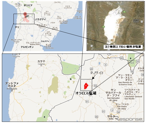 豊田通商のアルゼンチンでのリチウム開発プロジェクト