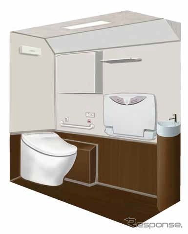トイレの便座はウォシュレット付きになる。