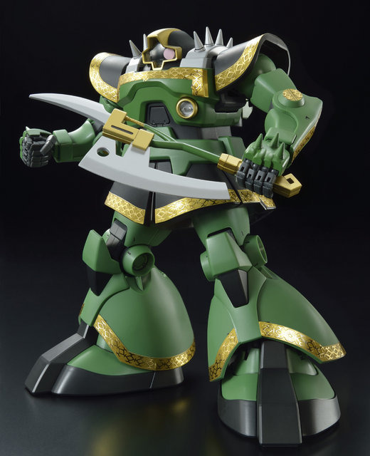ドズル中将の「リック・ドム」がMGに登場!大型ヒート・ホークも新規造形で付属