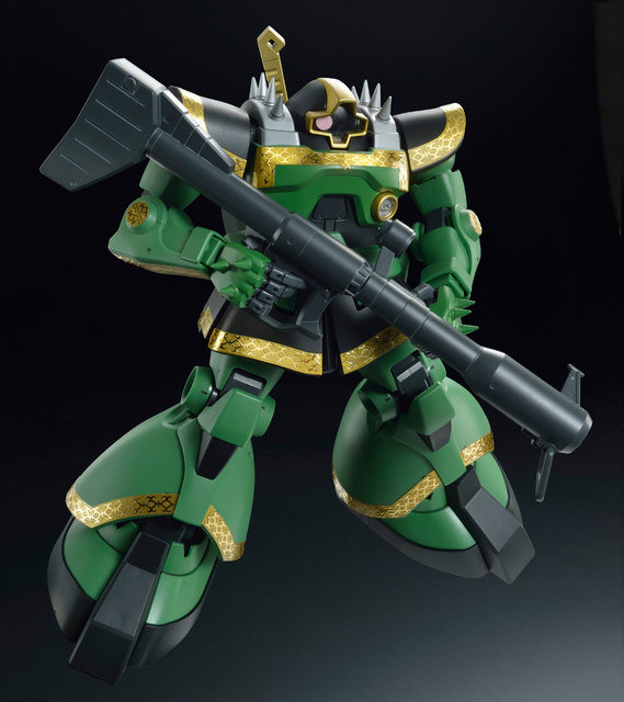 ドズル中将の「リック・ドム」がMGに登場!大型ヒート・ホークも新規造形で付属