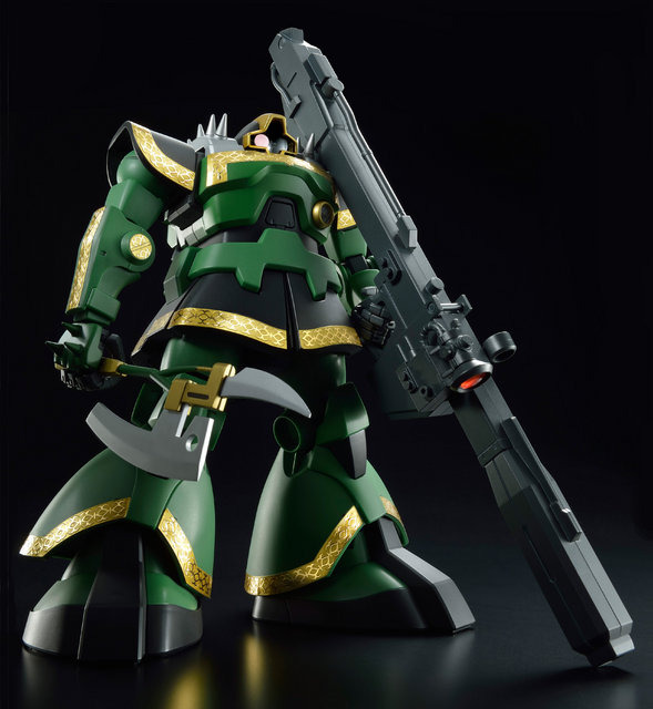 ドズル中将の「リック・ドム」がMGに登場!大型ヒート・ホークも新規造形で付属