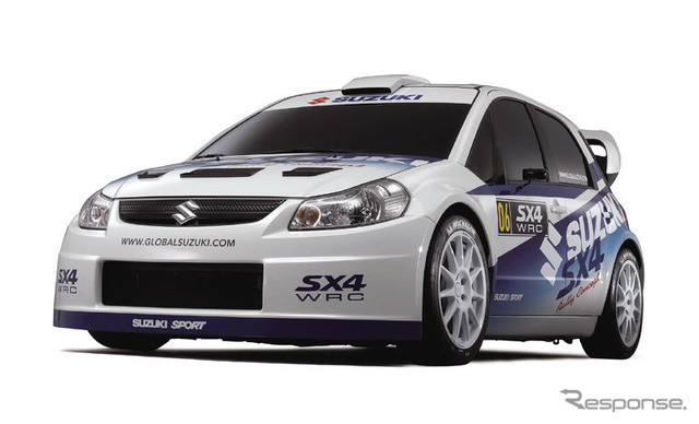 【ジュネーブモーターショー06】スズキがWRC、世界戦略車 SX4 で