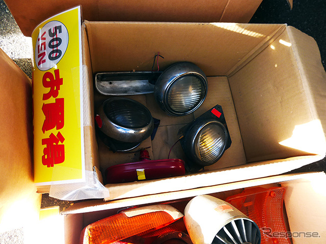 東野交通の部品販売コーナー(2014 東武ファンフェスタ)