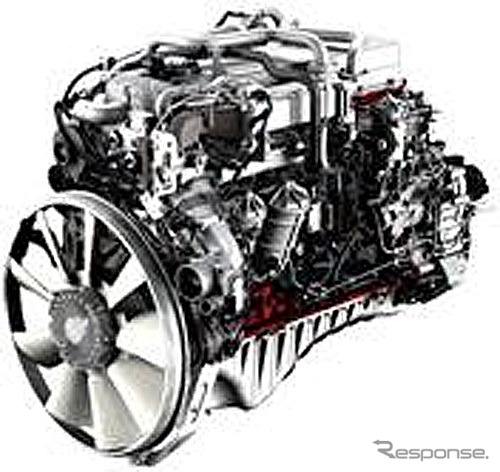 日野自動車。大型車用ディーゼルエンジン E13C