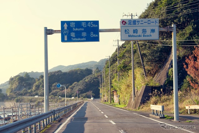 スバル レヴォーグ で走る“未知の道” in 高知