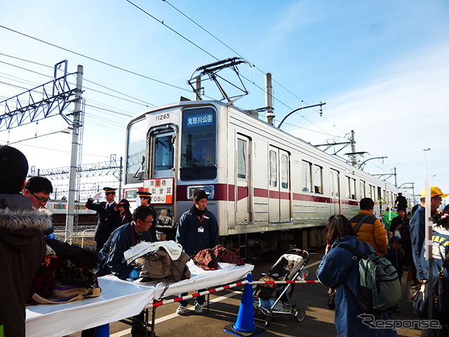 埼玉県久喜市の南栗橋車両管区で開催された「2014東武ファンフェスタ」
