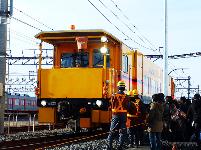 埼玉県久喜市の南栗橋車両管区で開催された「2014東武ファンフェスタ」