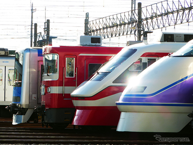 埼玉県久喜市の南栗橋車両管区で開催された「2014東武ファンフェスタ」
