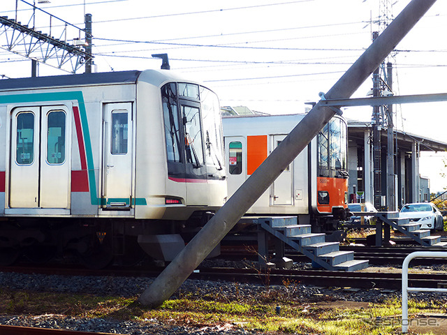 埼玉県久喜市の南栗橋車両管区で開催された「2014東武ファンフェスタ」