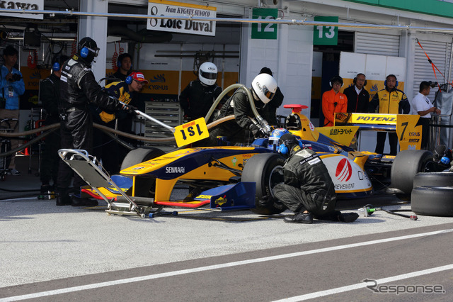 チームルマンは2014年SFチーム部門ランキング2位(写真は2014年シーズン中のもの)。