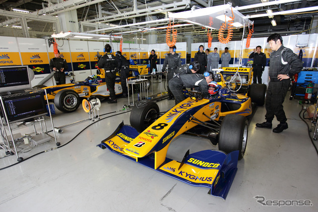 可夢偉はチームルマンからSF岡山テストに参加する(写真は2014年シーズン中のもの)。