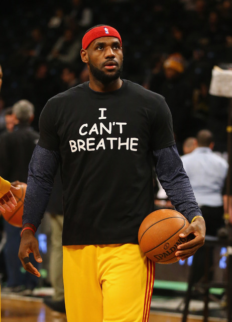 レブロン・ジェームズ 参考画像(2014年12月8日)(c)Getty Images